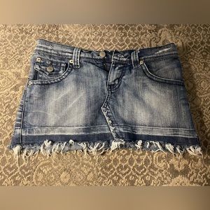 Jean skirt EUC size small